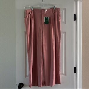 HALARA Pink Wide Leg Pants